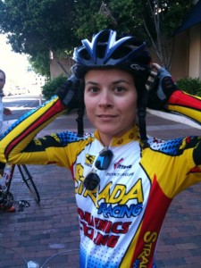 Jerri Manley prepares to brutalize the competition